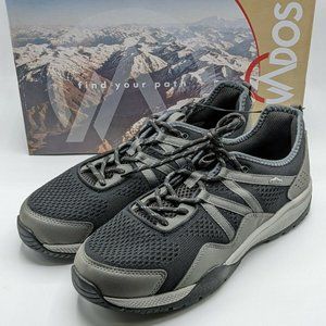 NEVADOS Men's Brandon Sneakers Hiking Trail Shoes --Black/Gray